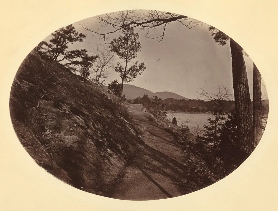 F.W. 4 (Old Chain Battery Walk), West Point, New York by George K. Warren