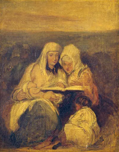 The Holy Family with Saint Elizabeth and Saint John the Baptist