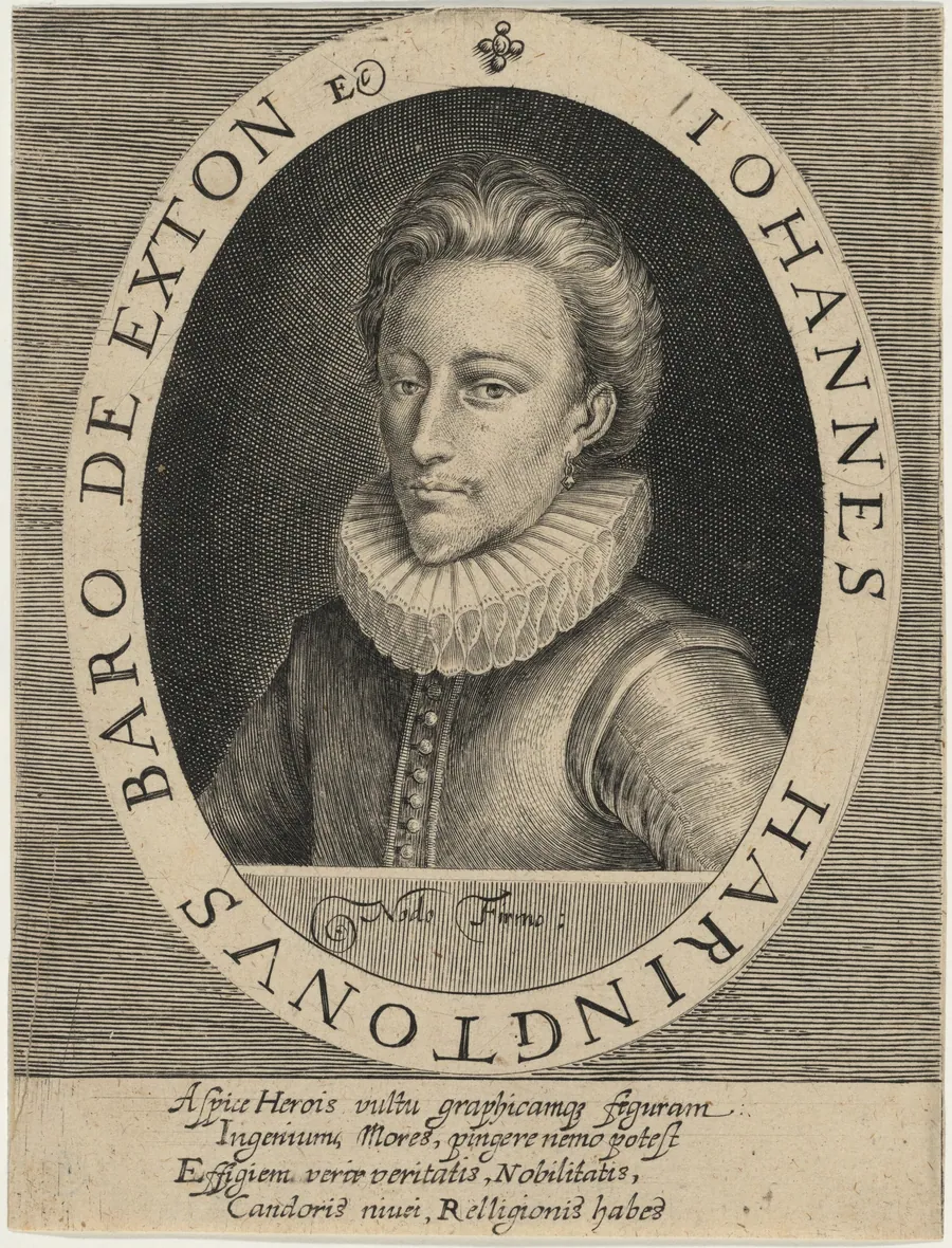 John Harington, Second Baron of Exton by Magdalena van de Passe