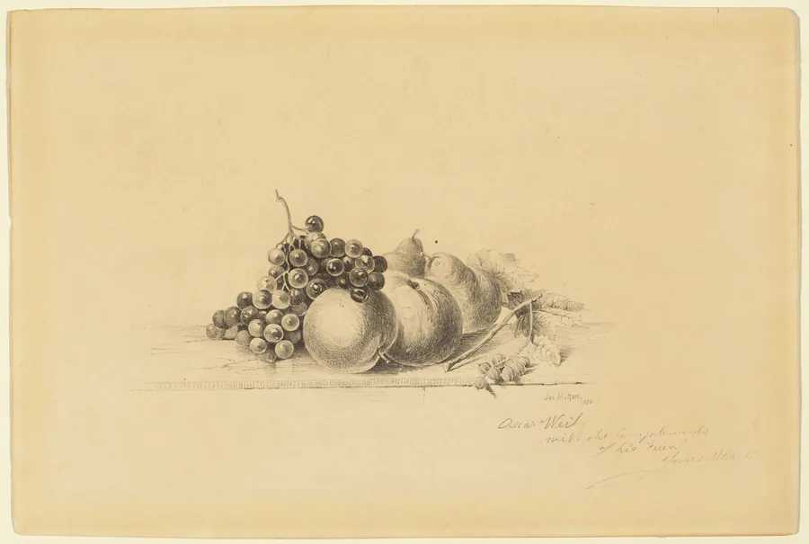 Still Life with Fruit by James McDougal Hart