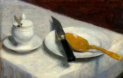 Still Life with Mustard Pot