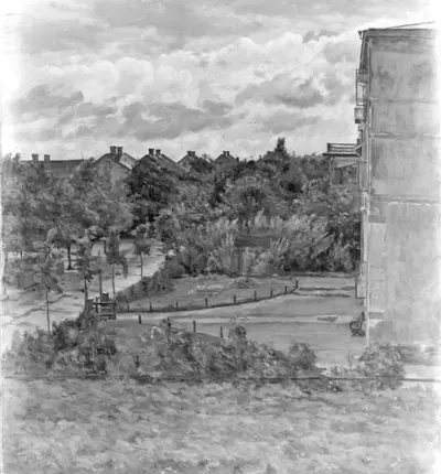 Storgatan efter regn
