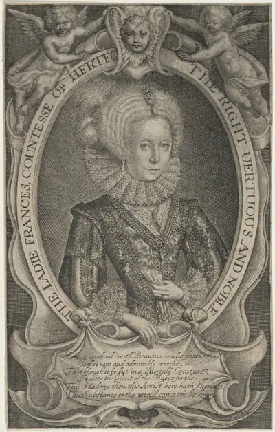 The Ladie Frances, Countesse of Hertford (Frances Howard)