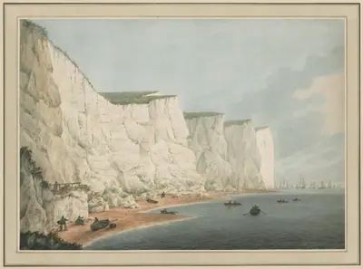 The Fleet Off the Coast, Beachy Head