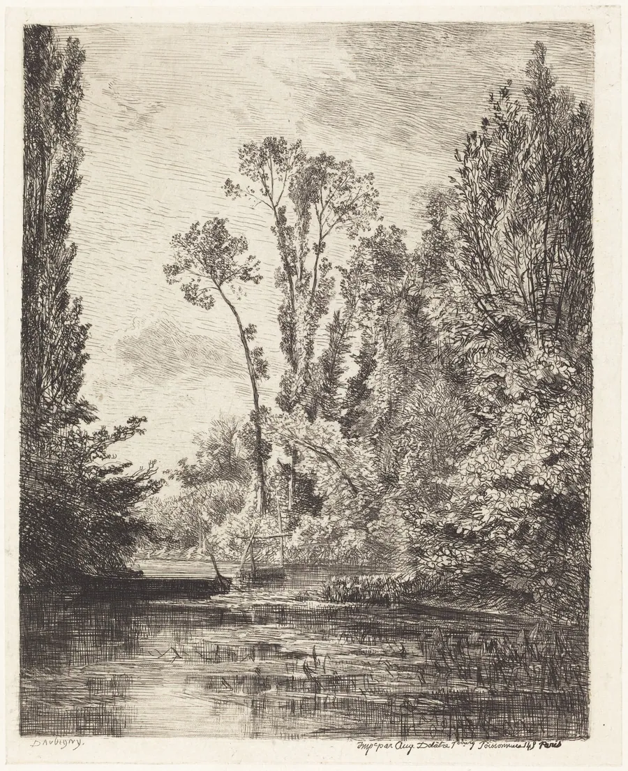 The Virgin Islands in Bezons (Les Iles vierges a Bezons) by Charles-François Daubigny