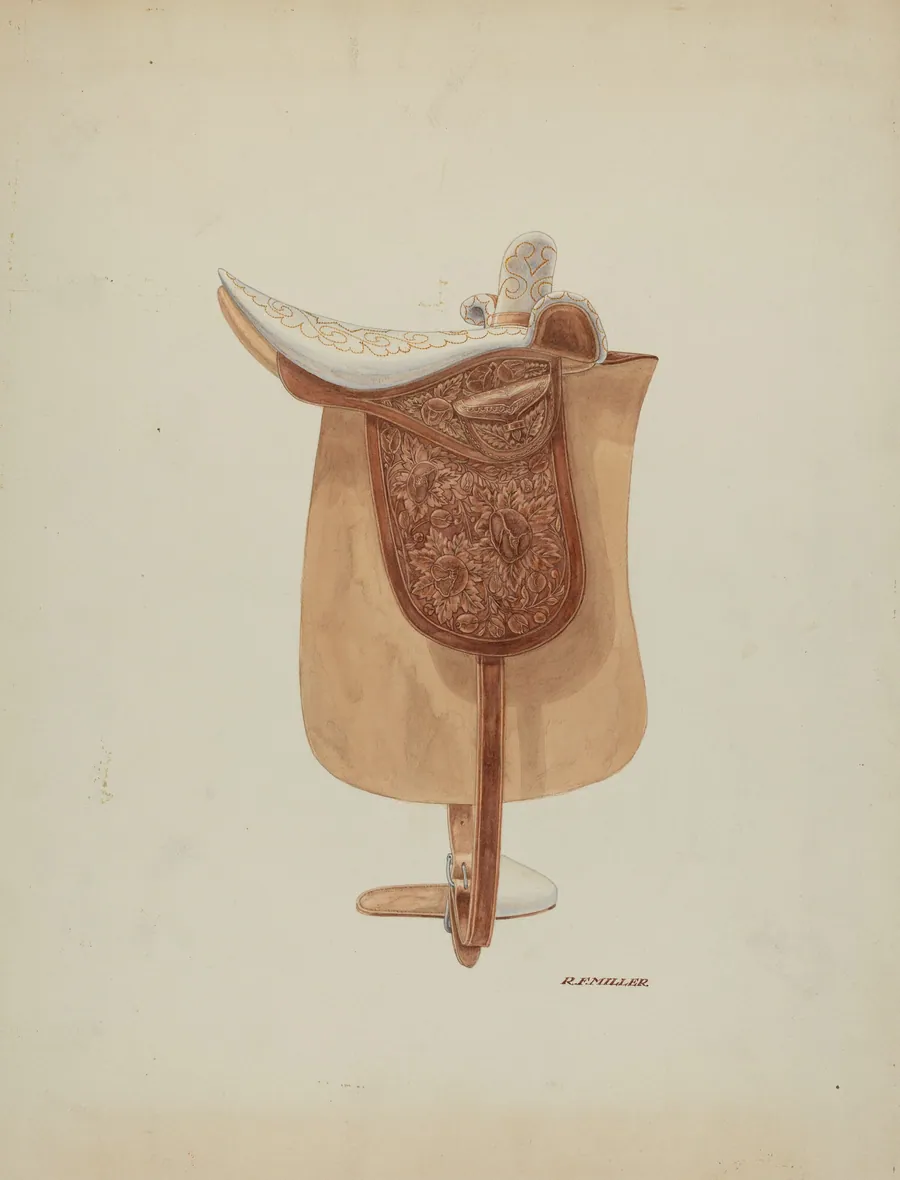 Side Saddle by Randolph F. Miller