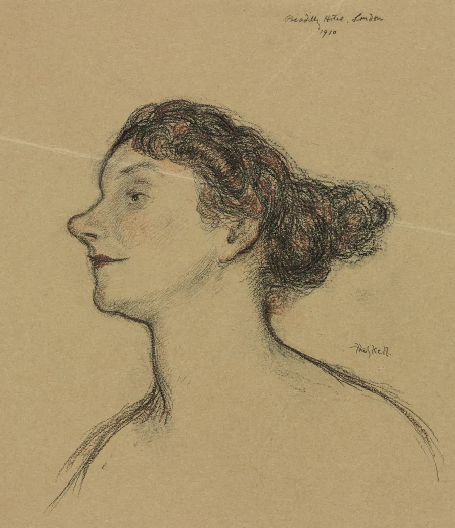 Yvette Guilbert by Ernest Haskell
