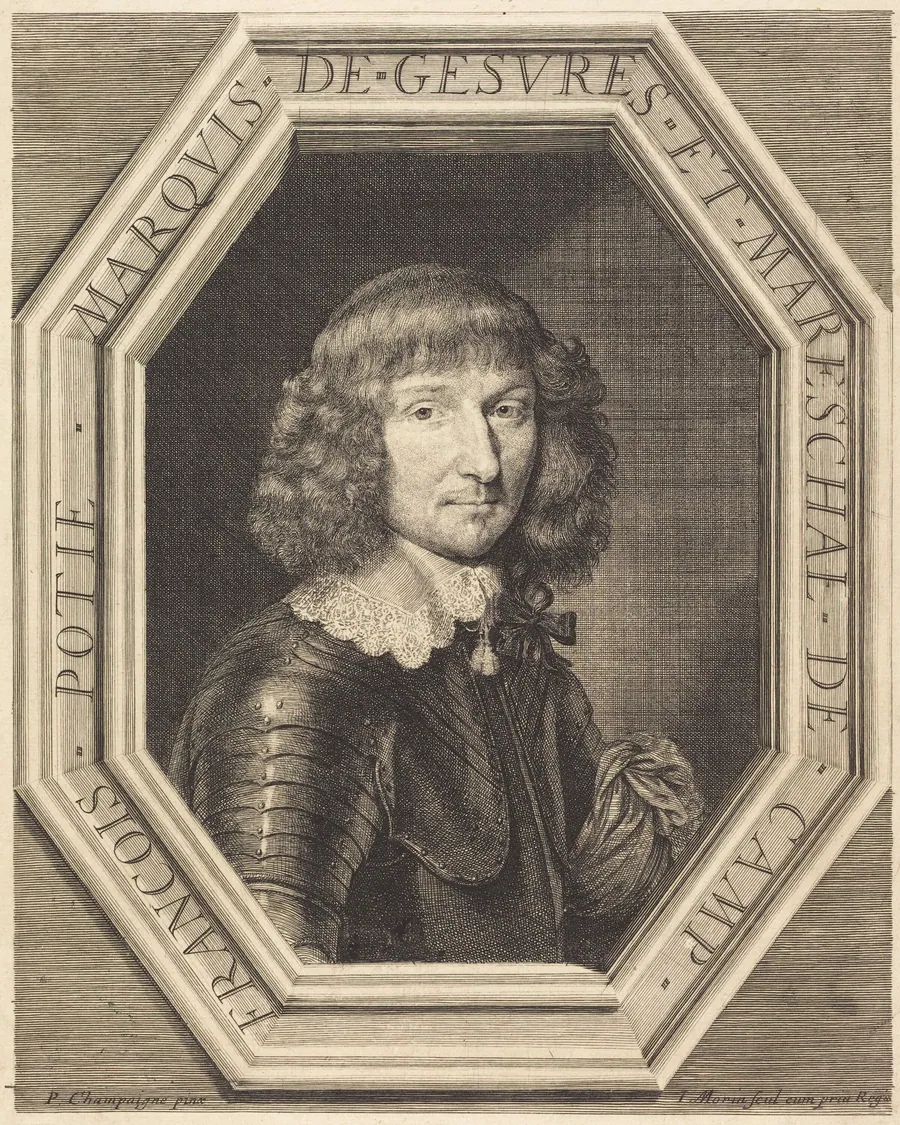 Francois Potier, marquis de Gevres by Jean Morin