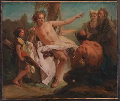 Apollon og Marsyas