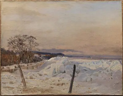 Isskruninger ved Tårbæk