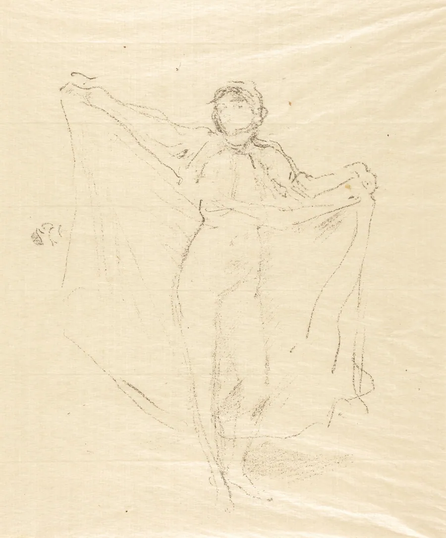 La Danseuse: A Study of the Nude by James McNeill Whistler