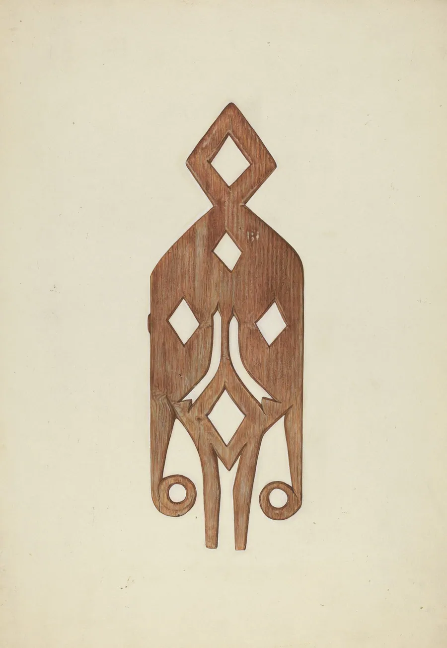 Geometric Weather Vane by Laura Bilodeau