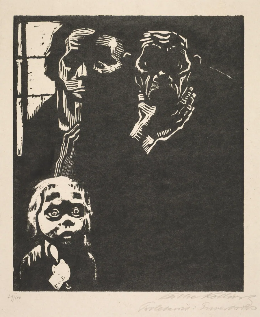 Proletariat:  No. 1  Out of Work by Käthe Kollwitz