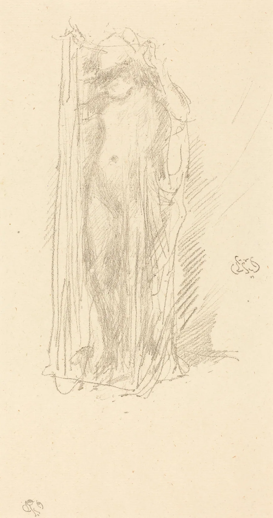 Model Draping by James McNeill Whistler