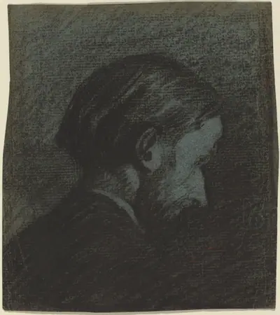 Head of a Bearded Man