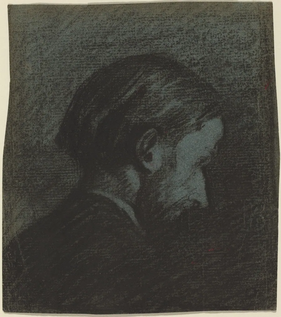 Head of a Bearded Man by Edouard Vuillard