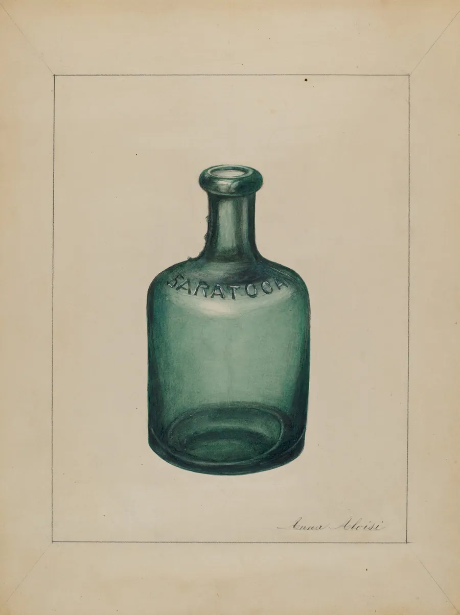 Bottle (For Spring Water) by John Fisk