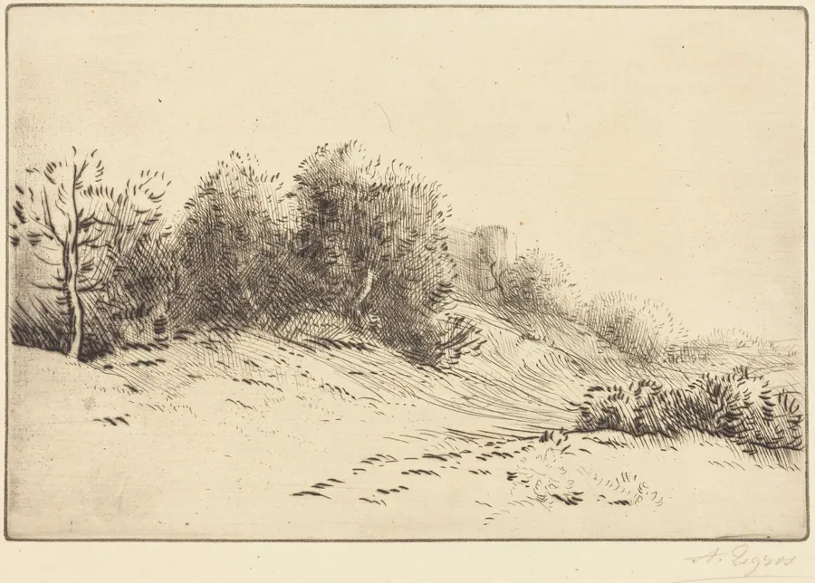 Castle in Spain (Chateau en Espagne) by Alphonse Legros