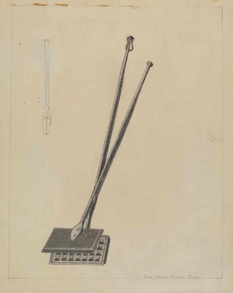 Wafer or Waffle Iron by Richard Taylor
