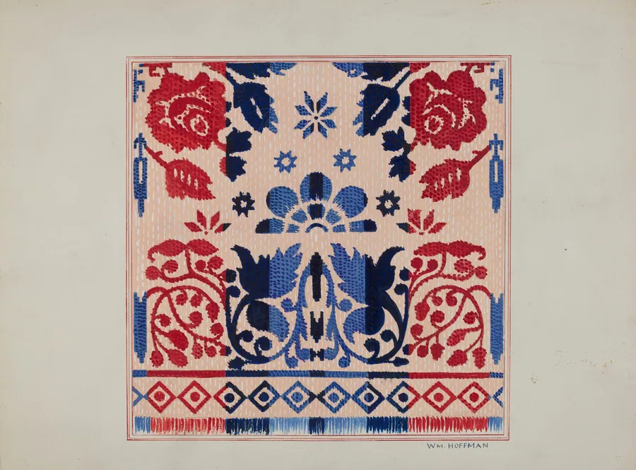 Coverlet by William Hoffman