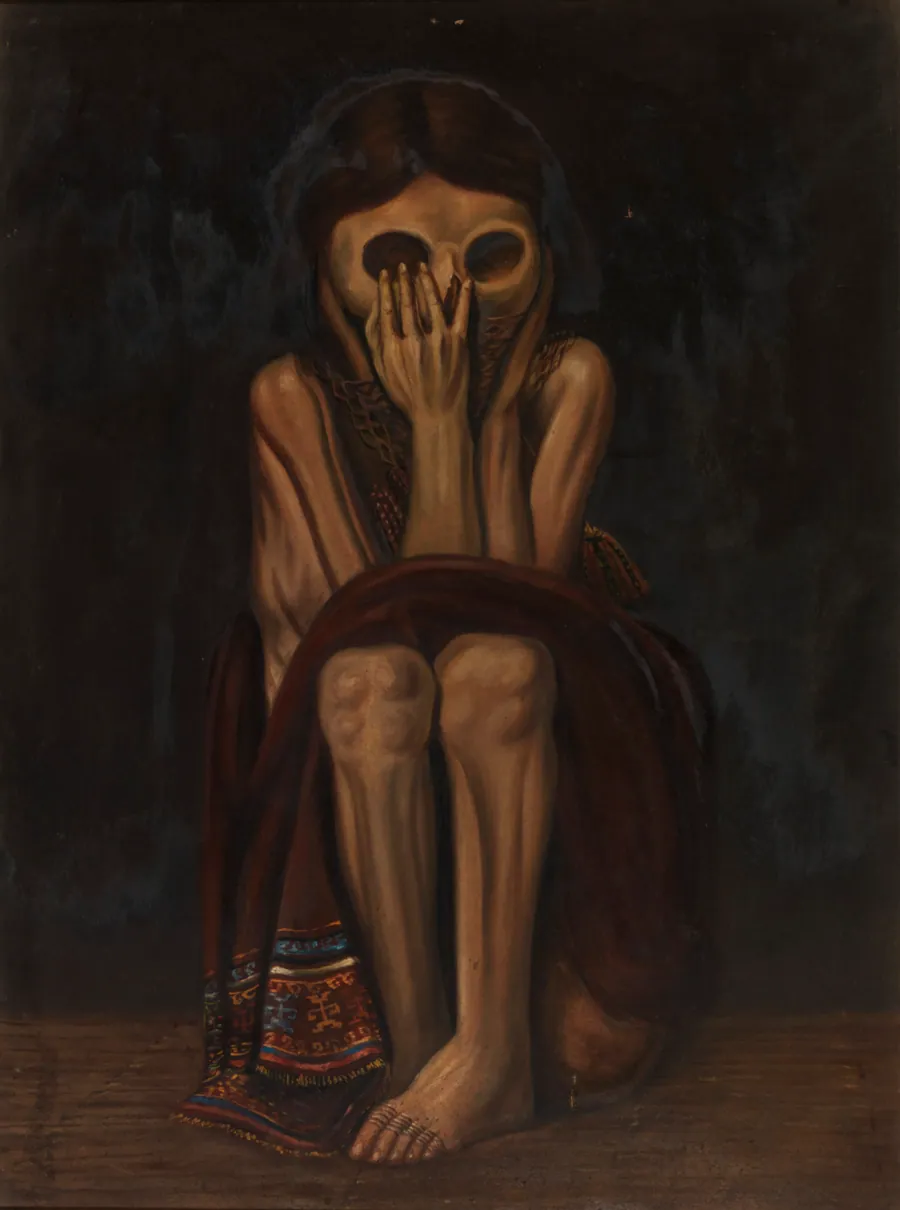 Mummy from Grave by Unidentified (South American?)