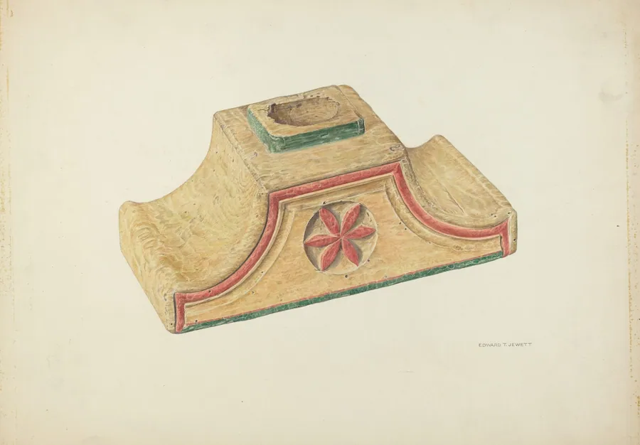 Candleholder (Ecclesiastical) by Edward Jewett