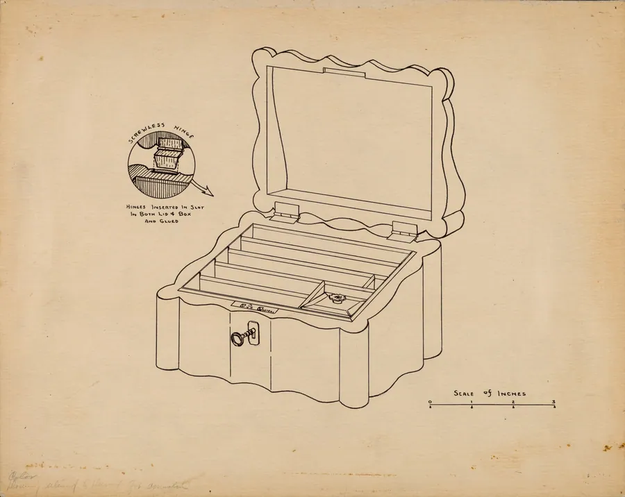 Game Box (For Poker Chips) by Francis Law Durand