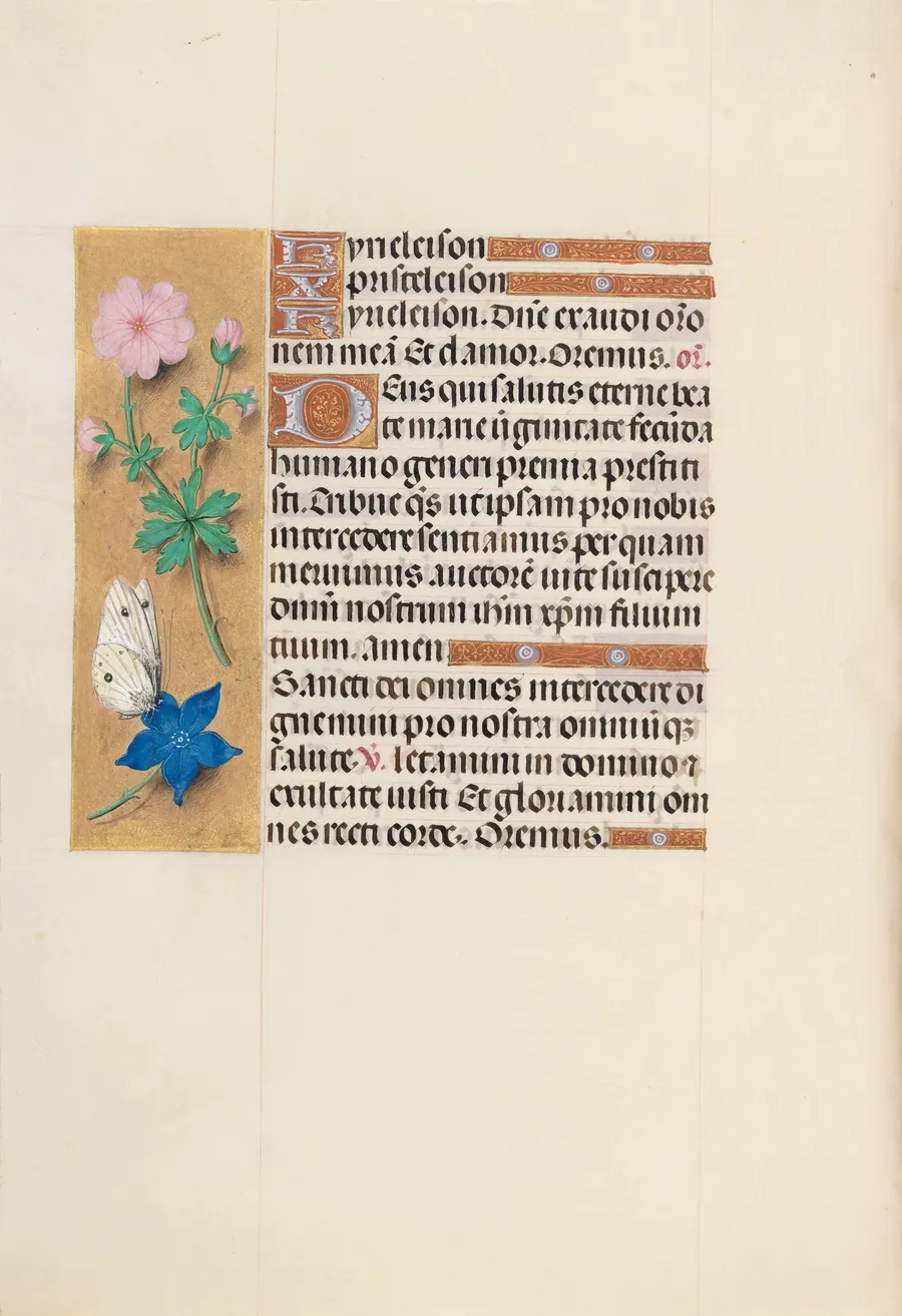 Hours of Queen Isabella the Catholic, Queen of Spain:  Fol. 134v by Master of the First Prayerbook of Maximillian
