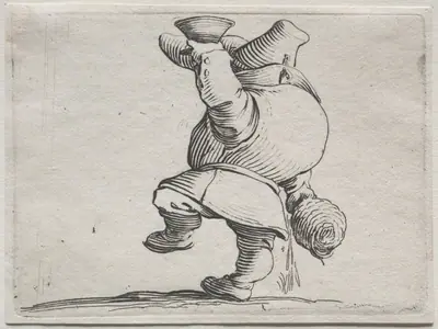 Drinker Seen From Behind