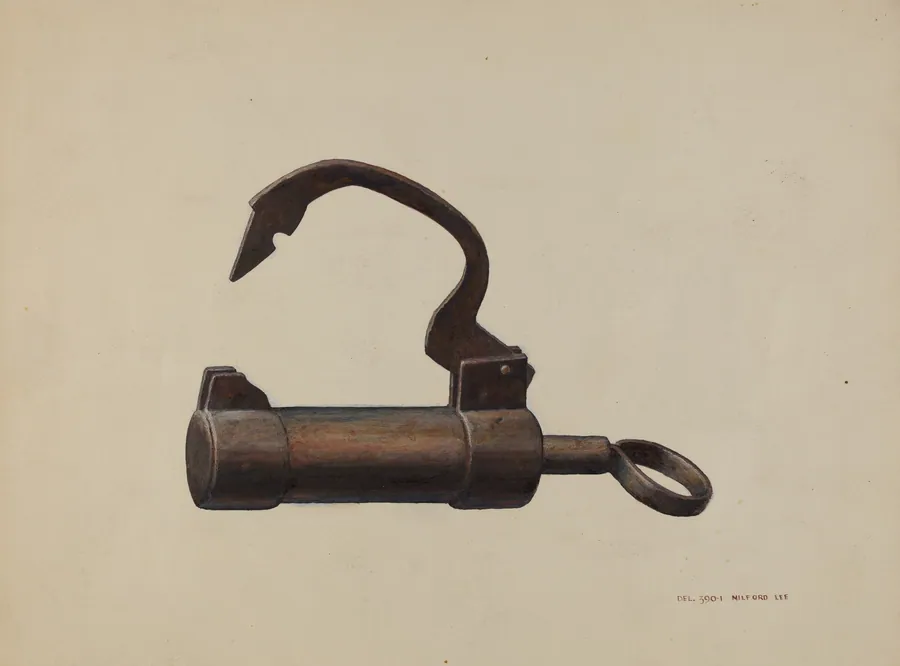 Barrel Lock by C. Milford Lee