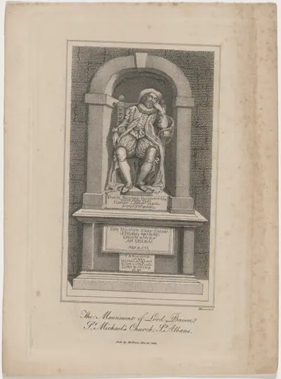 The Monument of Lord Bacon, Saint Michael's Church