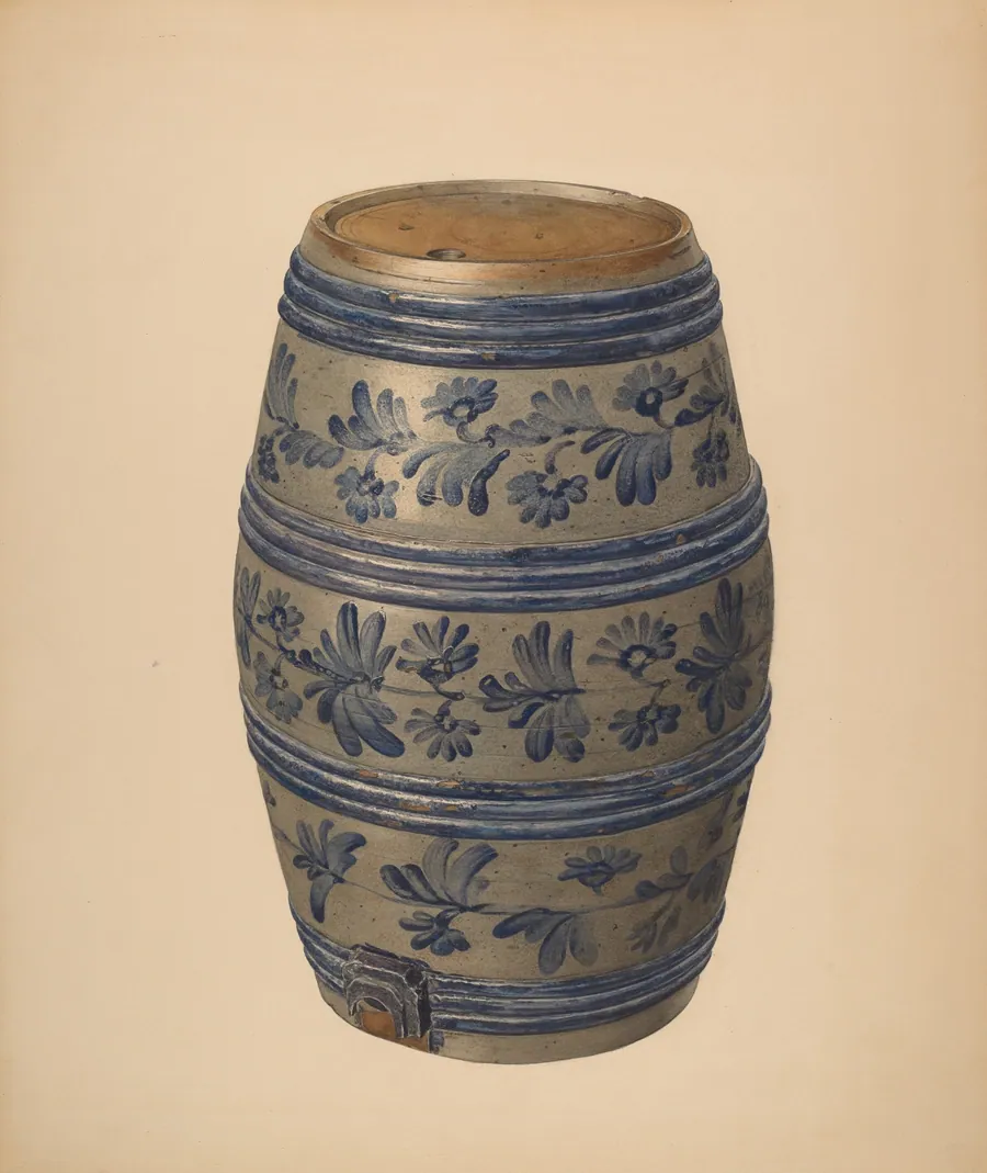 Water or Wine Keg by Giacinto Capelli