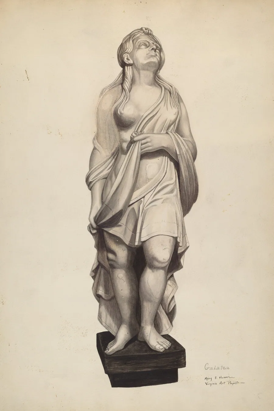 "Galatea" Figurehead by Mary E. Humes