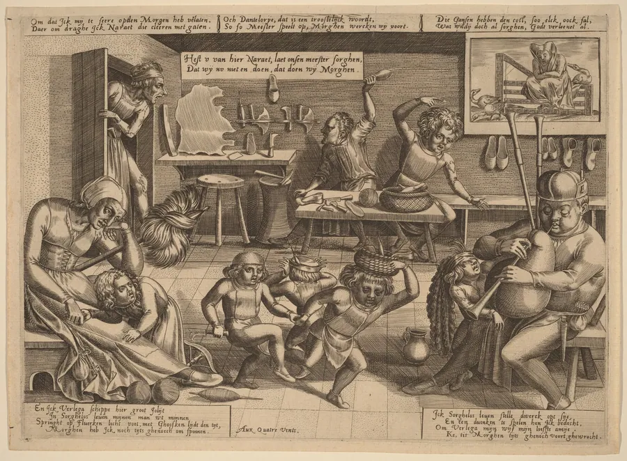 The Dissolute Household by Pieter Balten