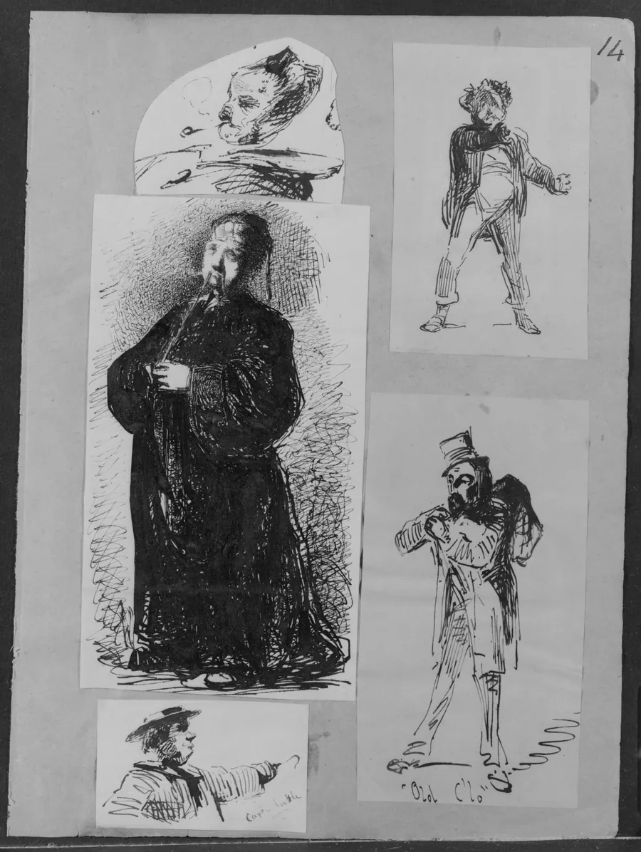 Old C'lo (from Sketchbook) by James McNeill Whistler