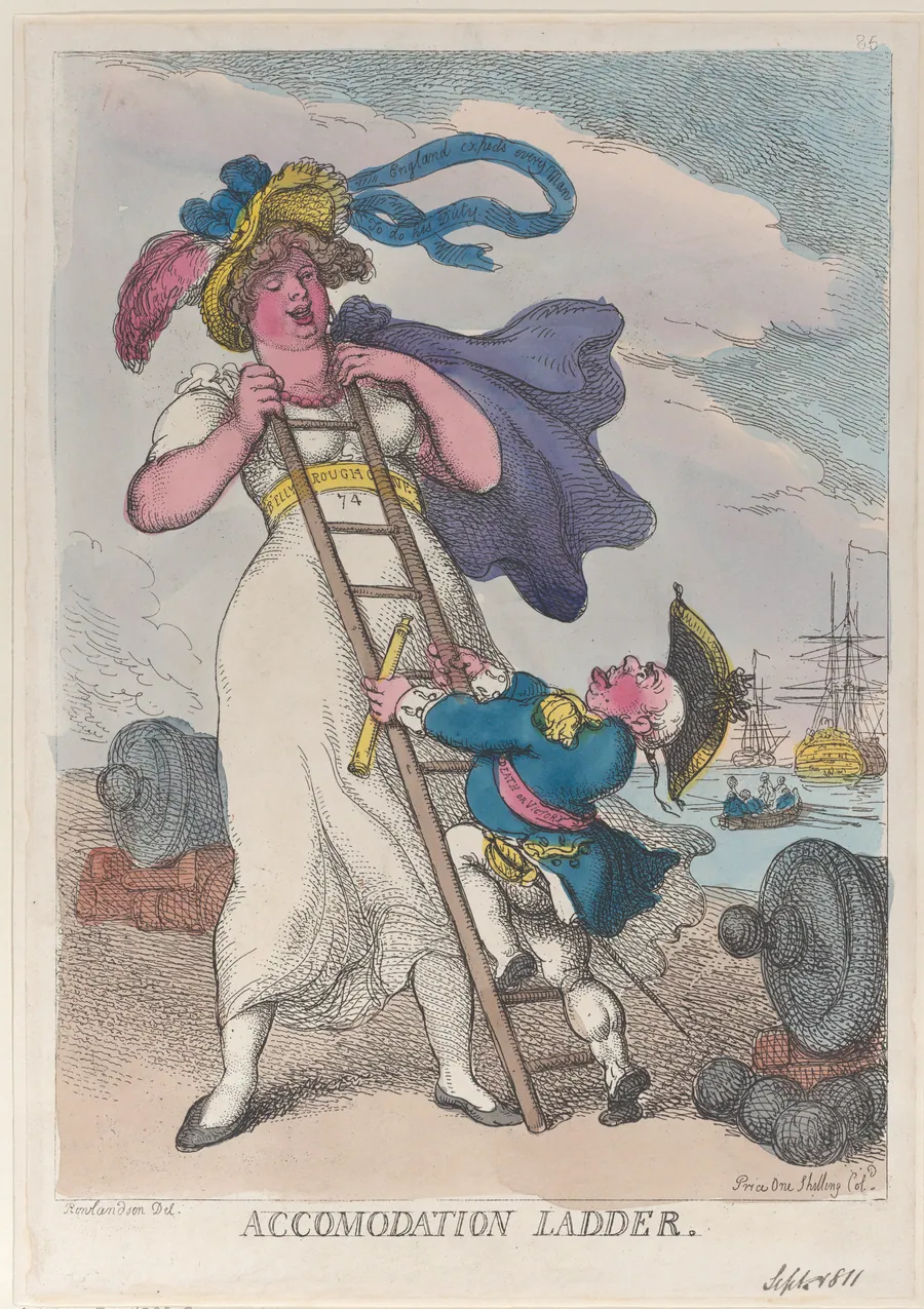 Accomodation Ladder by Thomas Tegg