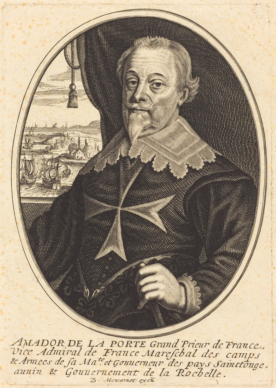 Amador de la Porte by Balthasar Moncornet