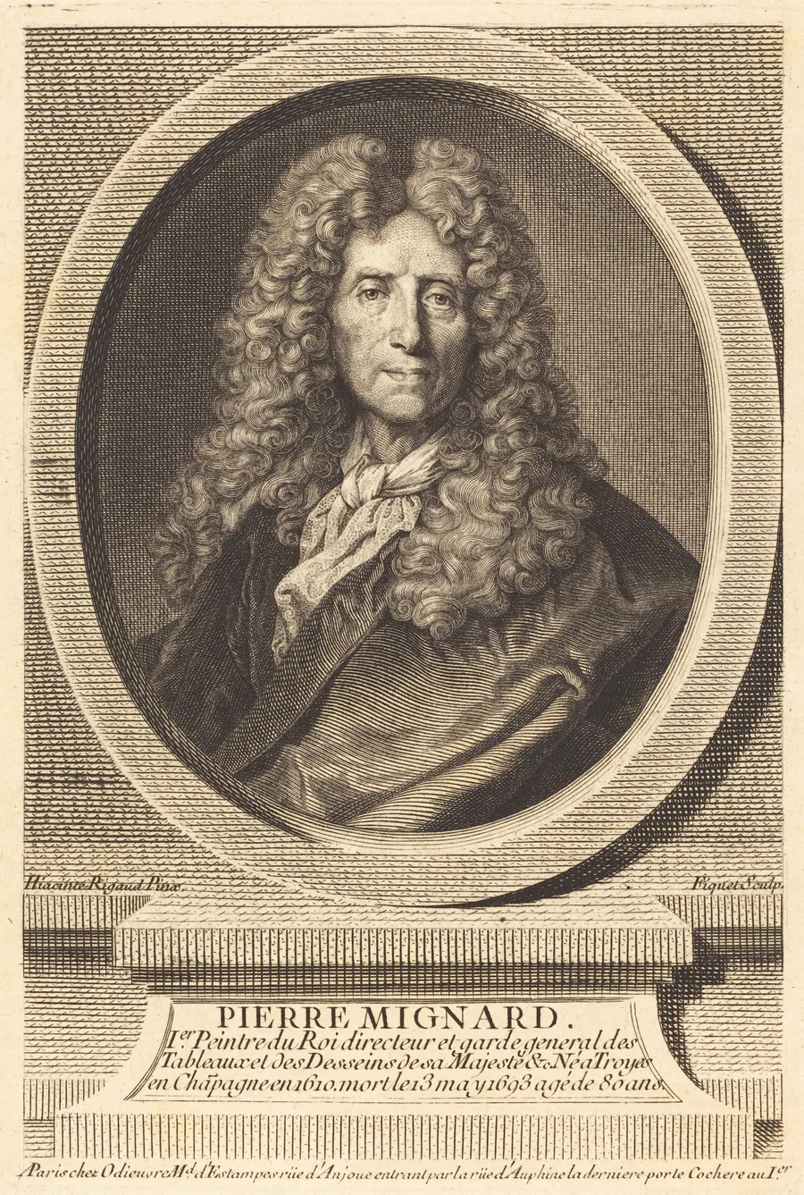 Pierre Mignard by Étienne Ficquet