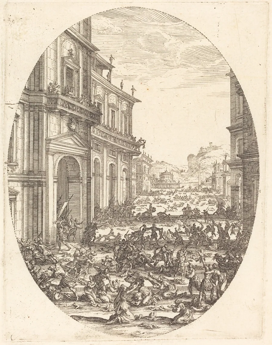 The Massacre of the Innocents by Jacques Callot