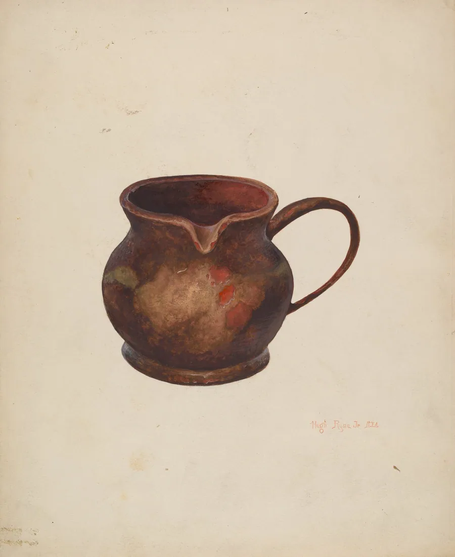 Cream Pitcher by Hugh Ryan