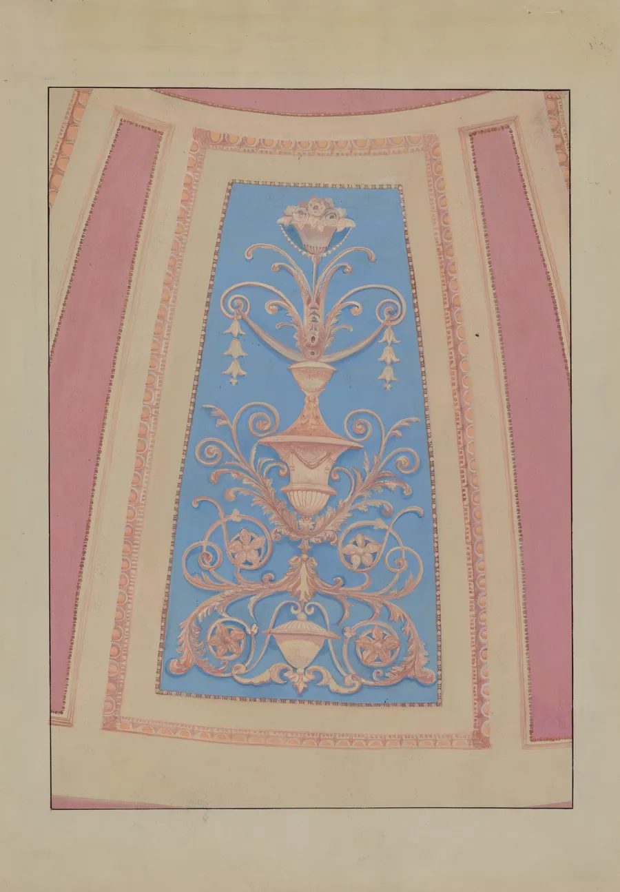 Plaster Ornament by Vera Van Voris