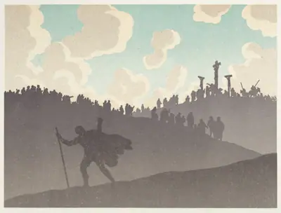 The Wandering Jew: The Desert: The Crucifixion