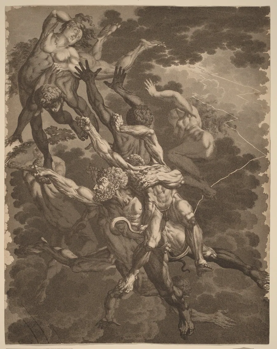 The Damned by Carl Wilhelm Kolbe