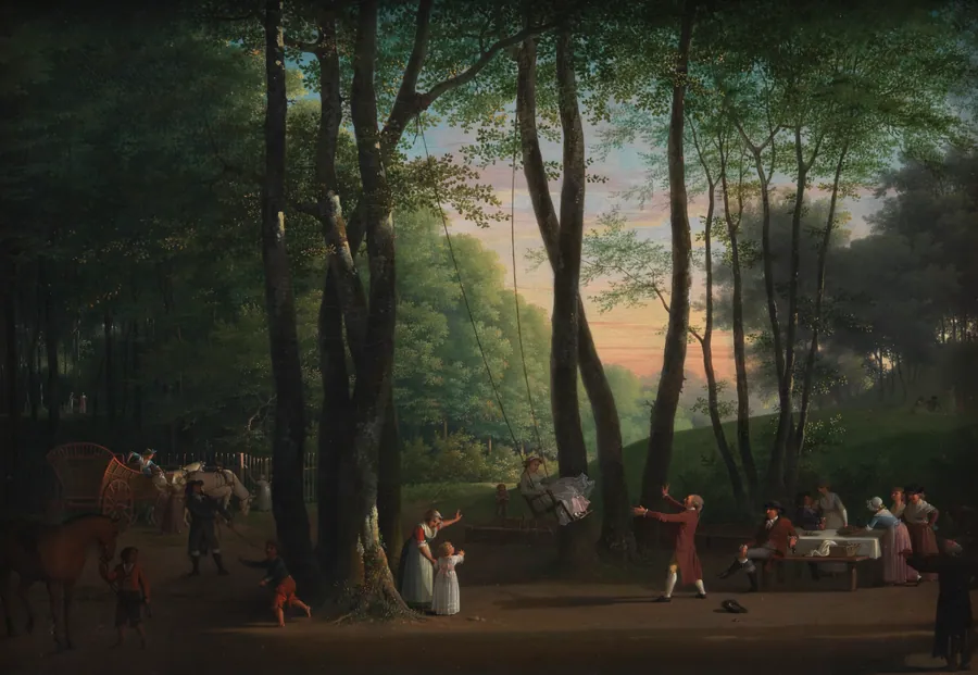 Dansebakken ved Sorgenfri by Jens Juel