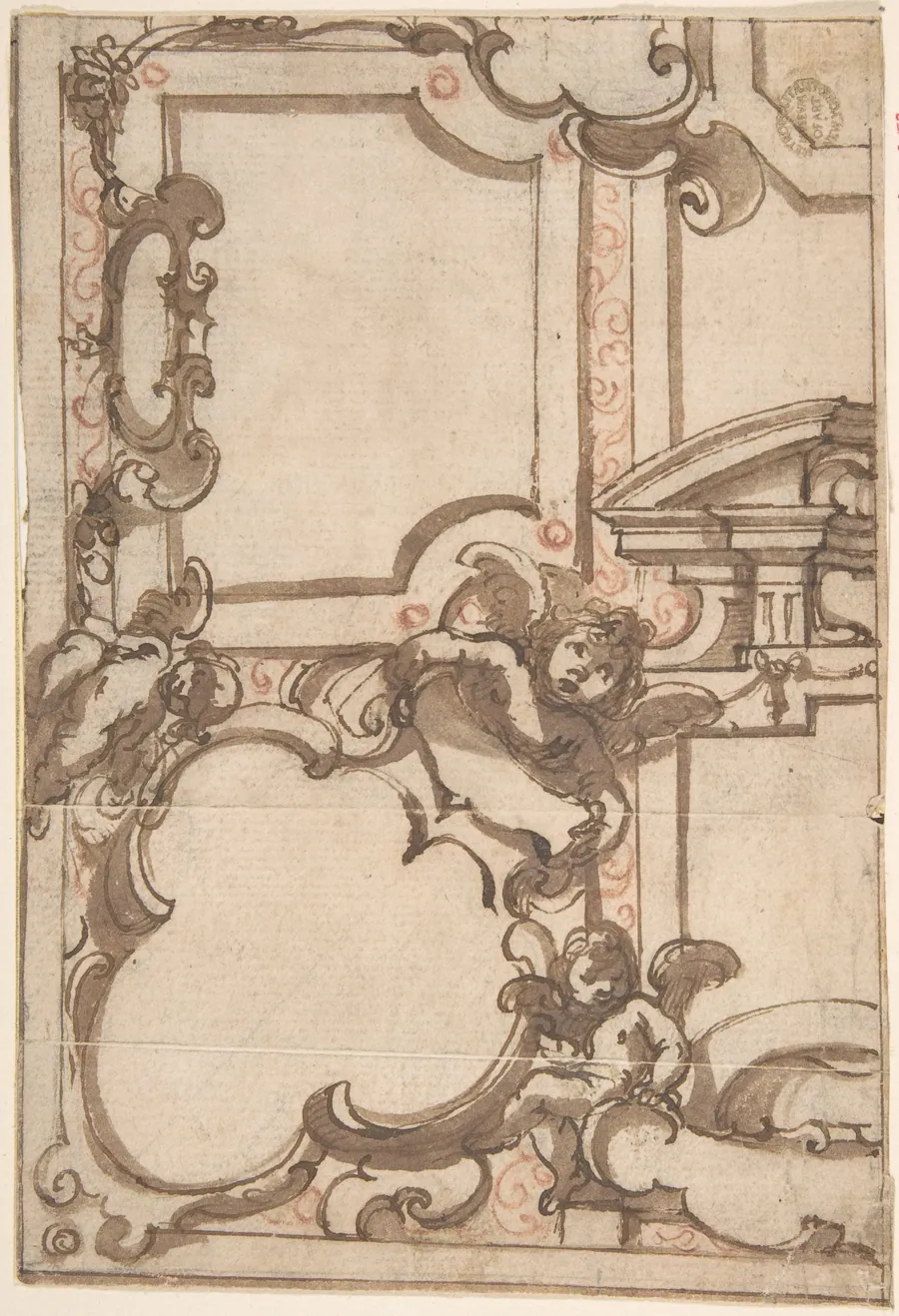 Decorative Design by Anonymous, Spanish, 17th century