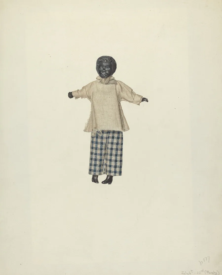 China Headed Negro Doll by Henry Murphy