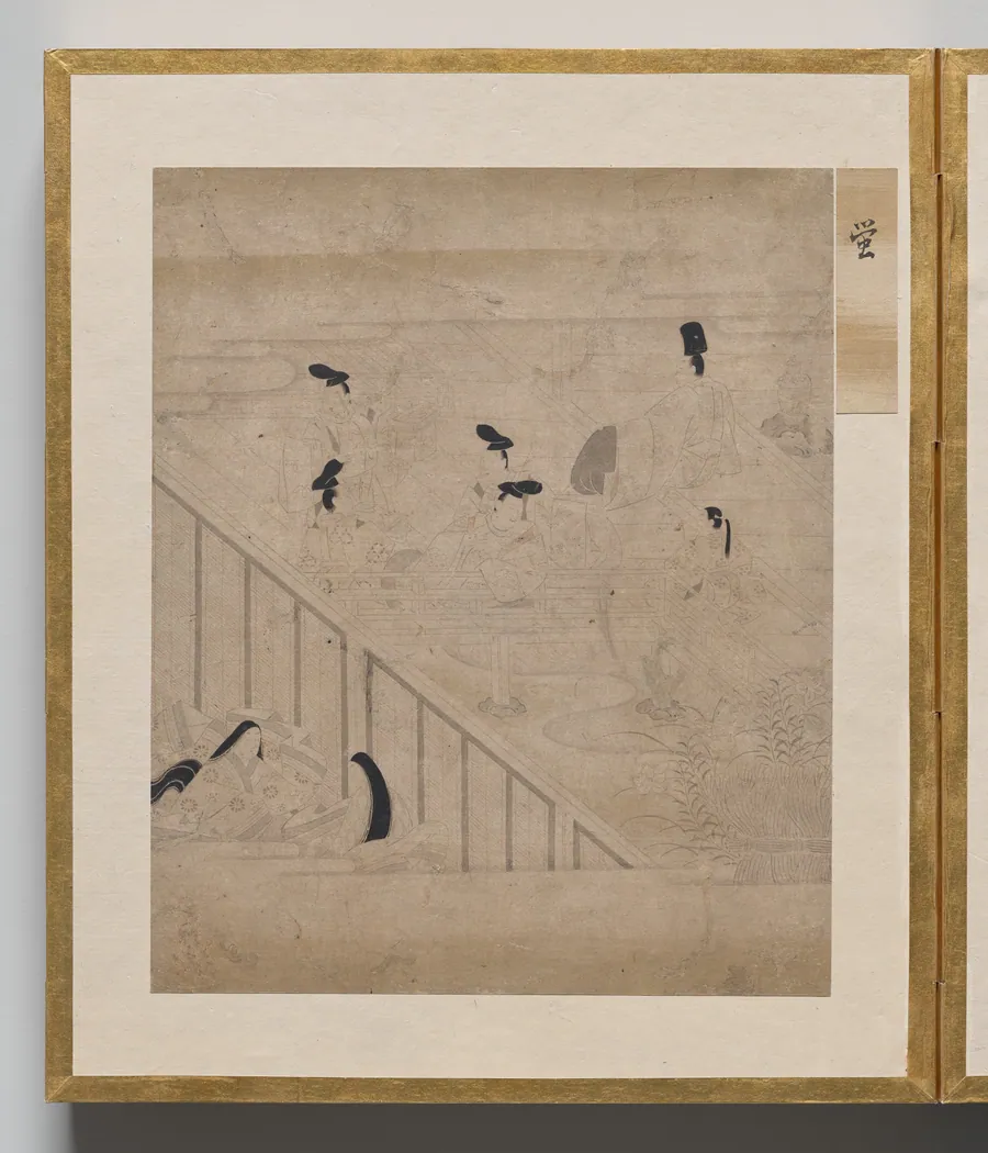 Fireflies from Album of Illustrations for the Tale of Genji