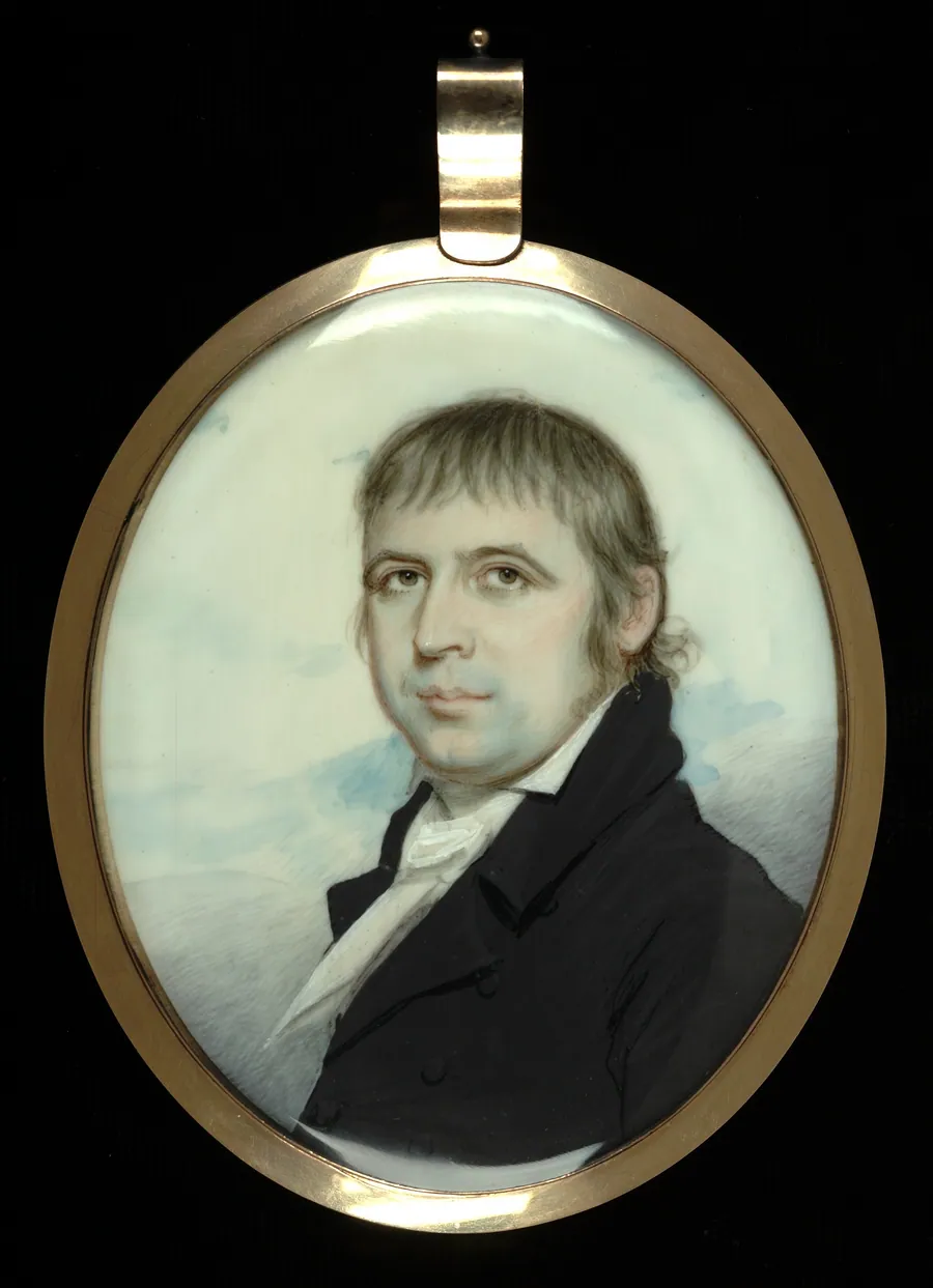 David McClellan by Benjamin Trott, born Boston, MA ca. 1770-died Washington, DC 1843