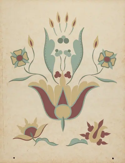 Mission San Louis Obispo Altar Tabernacle from the portfolio "Decorative Art of Spanish California"