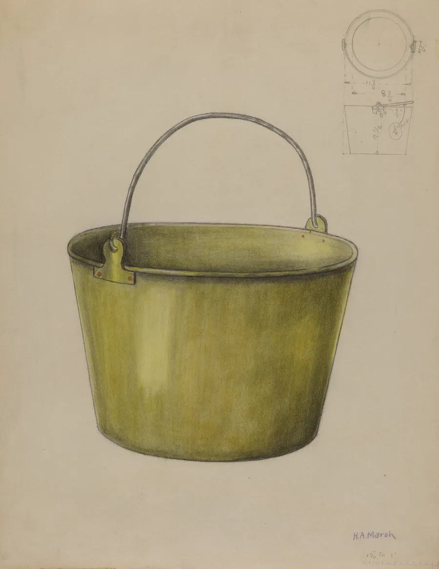 Fire Water Pail by Herbert Marsh